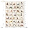 Kalendarz adwentowy, retro, zabawki, misie, szmaciane lalki, konie na biegunach, drewniane, pluszaki, przytulanki, prezenty, podarunki, Vintage Advent Calendar, retro, toys, teddy bears, rag dolls, rocking horses, wooden, teddy bears
